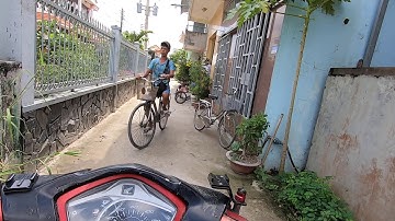 Lang Thang đường DT 826C Xã Phước Lại, chợ Phước Lại - Ký Sự Cần Giuộc