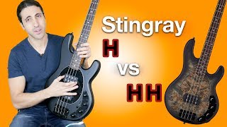 Music Man Stingray H vs HH - Which One Should You Get?
