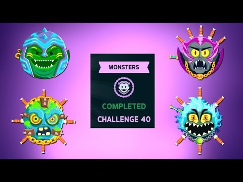 KNIFE HIT | MONSTER CHALLENGE | ALL BOSSES