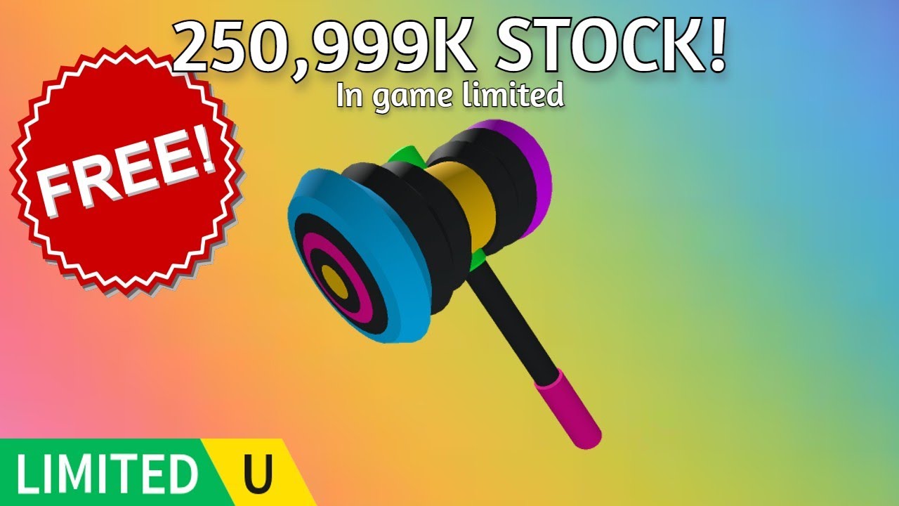 FREE UGC LIMITED EVENT! HOW TO GET BONK! Hammer! (ROBLOX Catalog