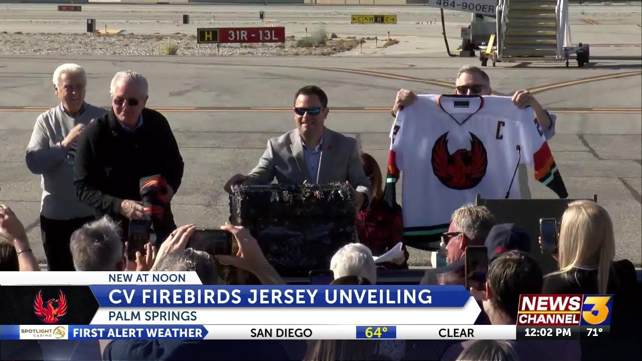 Coachella Valley Firebirds Unveil Team Jerseys
