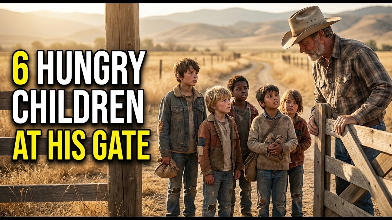 "A Rancher Found 6 Hungry Children at His Gate — What He Did Next Changed Every Life