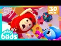 Acrobazie del ragno 🕷️ | Cartoni Animati 📺 | Video divertenti | MINIBODS | Oddbods Italia