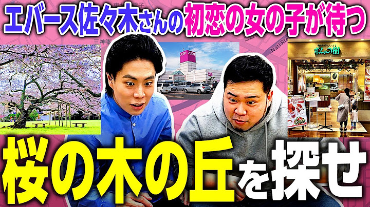 実在した！エバースのM-1ネタ、佐々木さんの初恋の女の子が待つ「桜の木の丘」を探そう【令和ロマン】