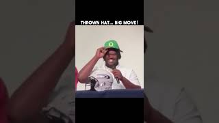 That’s one way to announce your commitment 😅 #OregonFootball  #DeionSanders #CollegeFootball #CFB