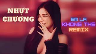 E Là Không Thể Karaoke (WM Remix) Ko Bè