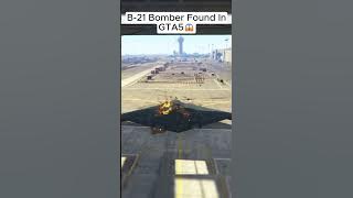 B 21 Bomber Found In GTA5😱