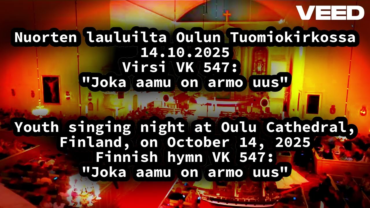 Virsi VK 547 / Finnish Hymn VK 547:  