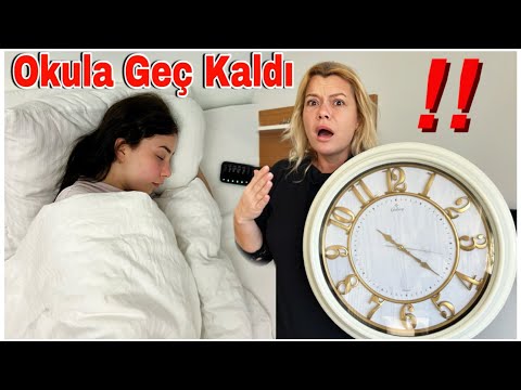 Eyvah !! Esila Okula Geç Kaldı ! Suna Biltekin @esilabiltekin