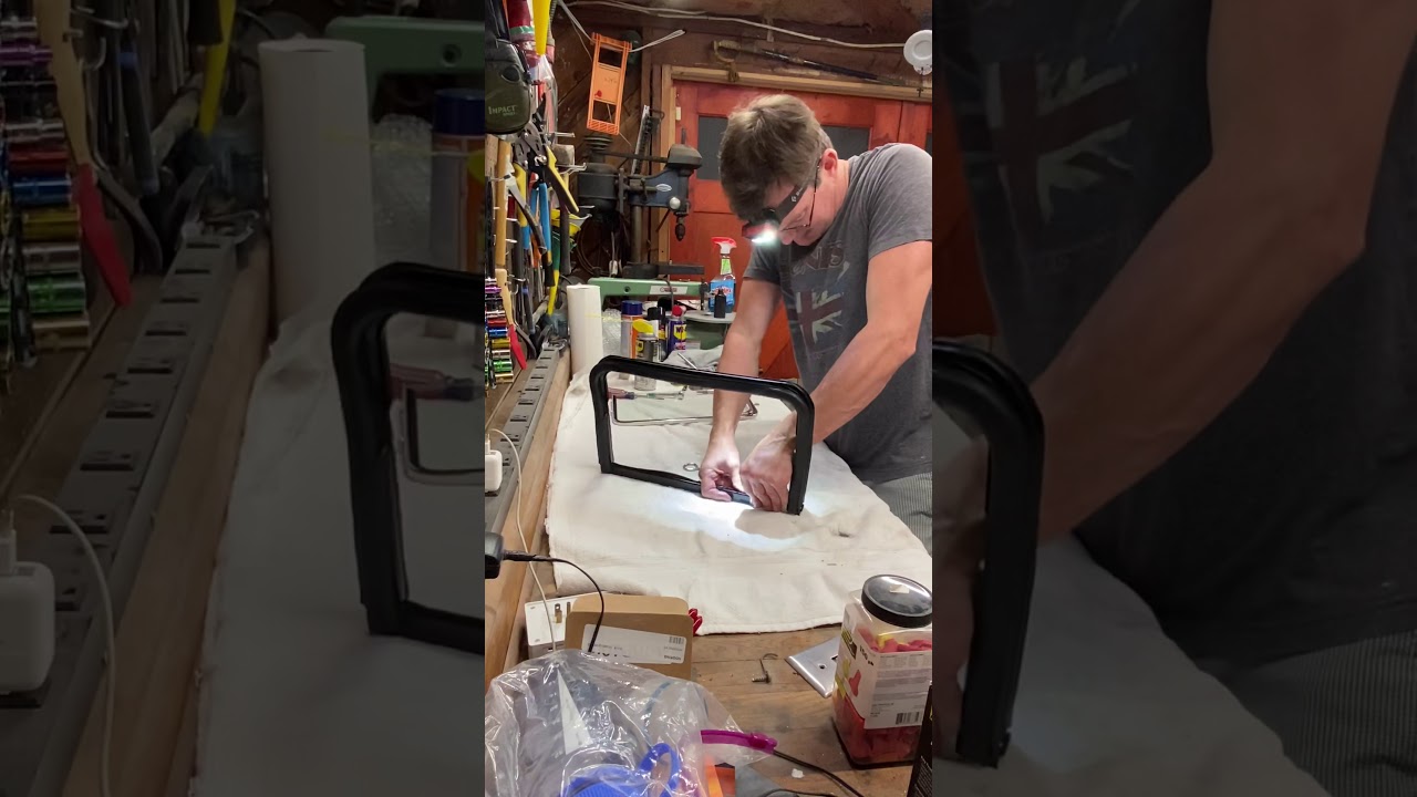 Type 2 EarlyBay Vent Window Rubber Seal Replacement