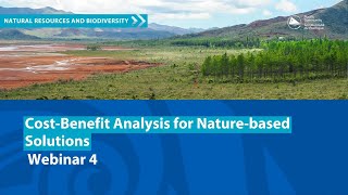 Webinar 4  Cost-Benefit Analysis for Nature-based Solutions