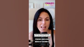 Do You Keep Attracting Commitment-Phobic Men? #commitmentissues #datingproblems #datingadvice