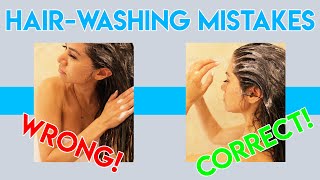 How To Wash Your Hair The RIGHT Way!