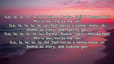 Ano X Mili - Palme Lyrics (tekst)