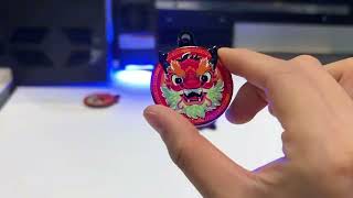 A3 UV Printer From Blank Material to Custom Charms