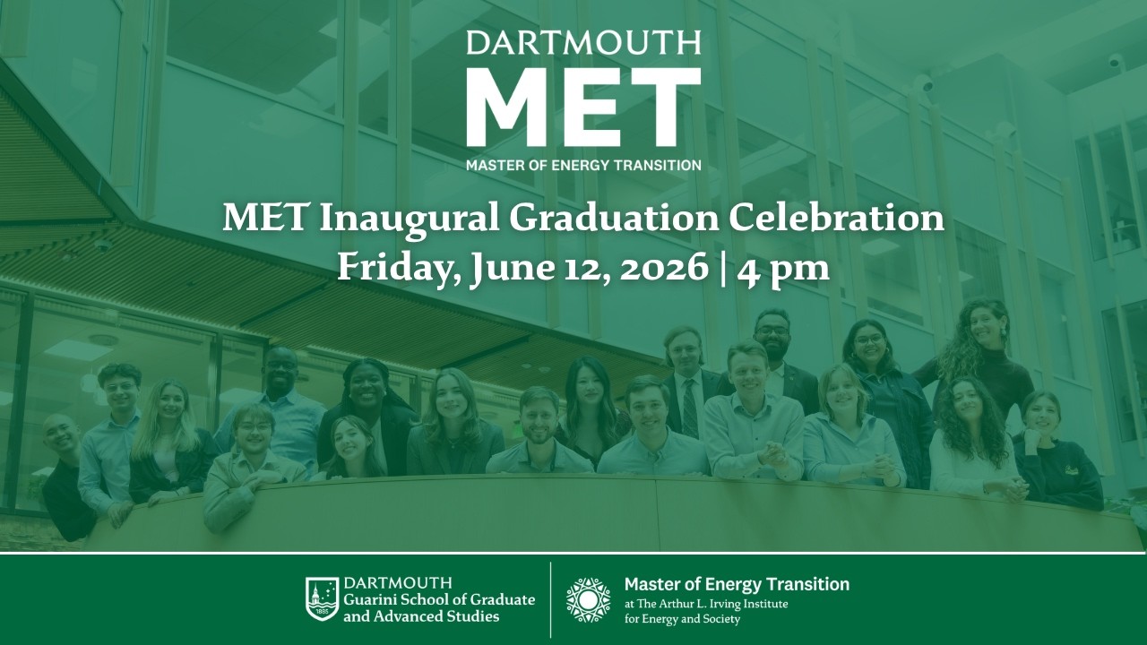 Class of 2026: Master of Energy Transition (MET) Inaugural Graduation Celebration