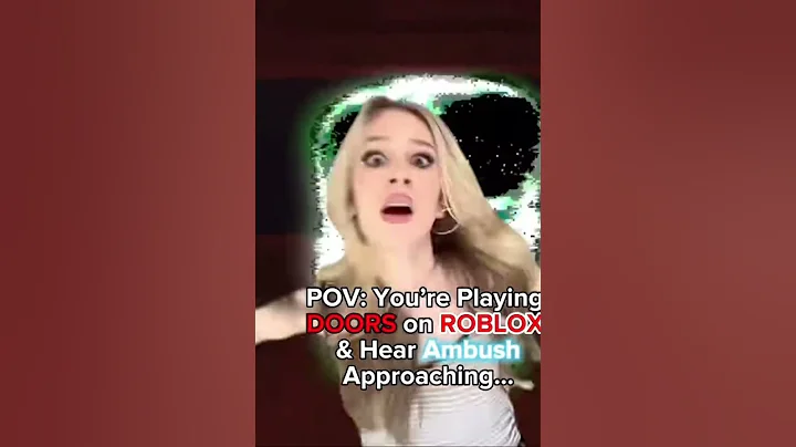 POV: You hear ambush approaching in Doors! #roblox #doors #viral #memes #subscribe 🔥