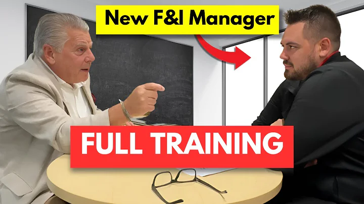 F&I Menu Presentation in 2025 - From Intro To Close