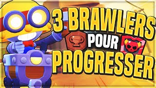 Les 3 MEILLEURS BRAWLERS pour PROGRESSER sur BRAWL STARS - BRAWL STARS FR