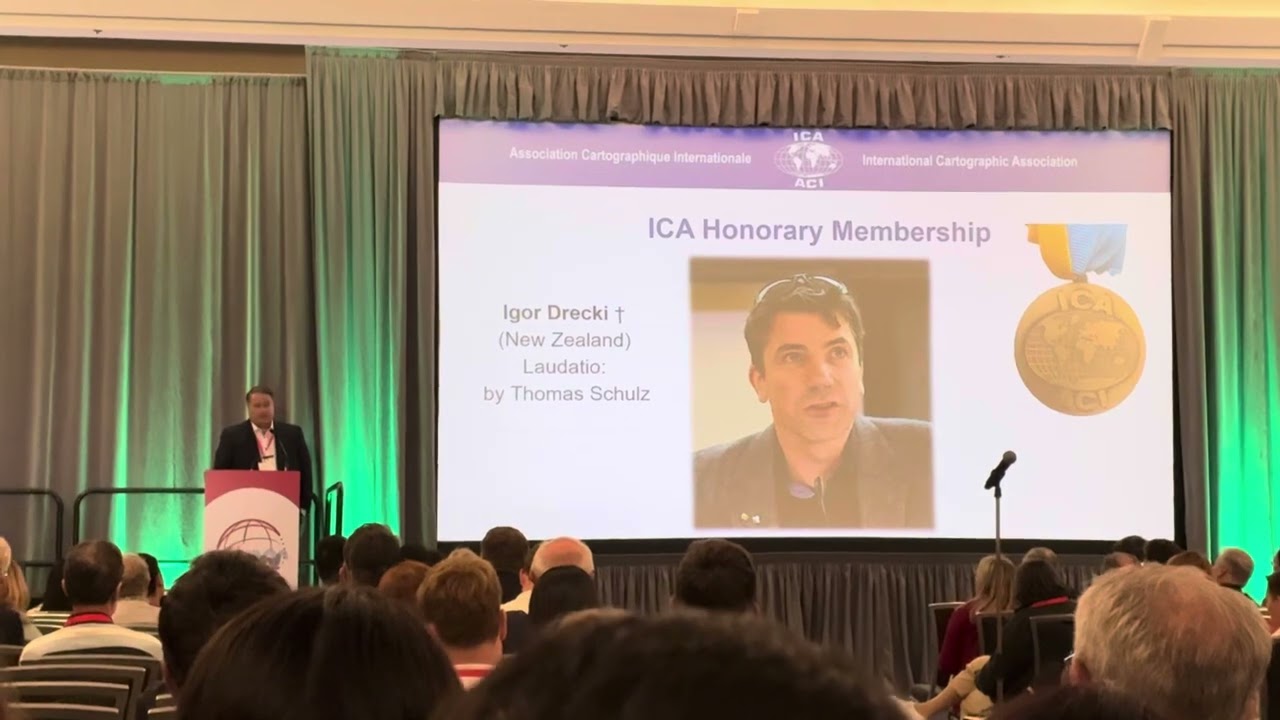 ICA Honorary Membership for Igor Drecki