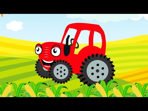 Тыр Тыр Трактор - Все новые серии про машинки | Песенки для детей