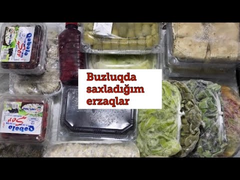 Video: Soyuducuda Hansı Qidaları Saxlamaq Olmur