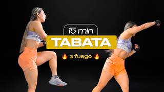 15-MINUTE TABATA WORKOUT TO BURN CALORIES AT HOME | FULL BODY WORKOUT TO GET YOU SWEATING