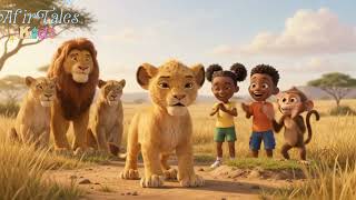 THE LION WHO LOST HIS ROAR | AFRITALES KIDS 🦁🌍