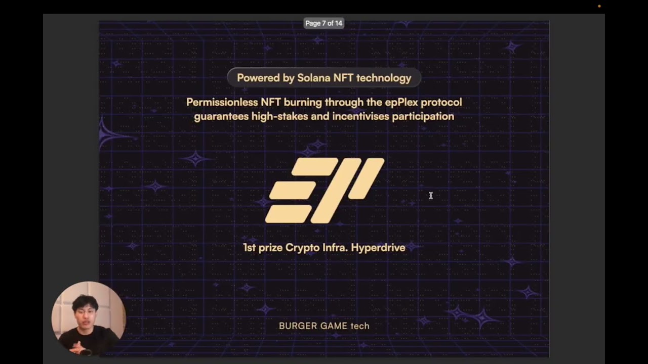 Burger Game | Renaissance Hackathon