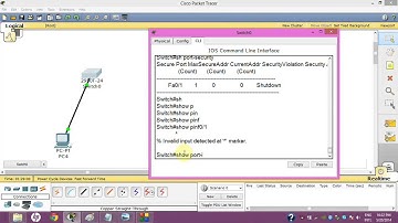 CCNA 200 120   Remove Port Security   64 Of 66   Usmansheikh