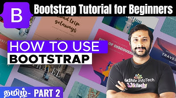 #2 🅱️ How to Use Bootstrap | Bootstrap Tutorial for Beginners in Tamil #bootstraptutorial