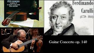 Download Lagu Ferdinando Carulli: Guitar Concerto in E minor, 'Petit Concerto de Société', Op.140, Pepe Romero MP3