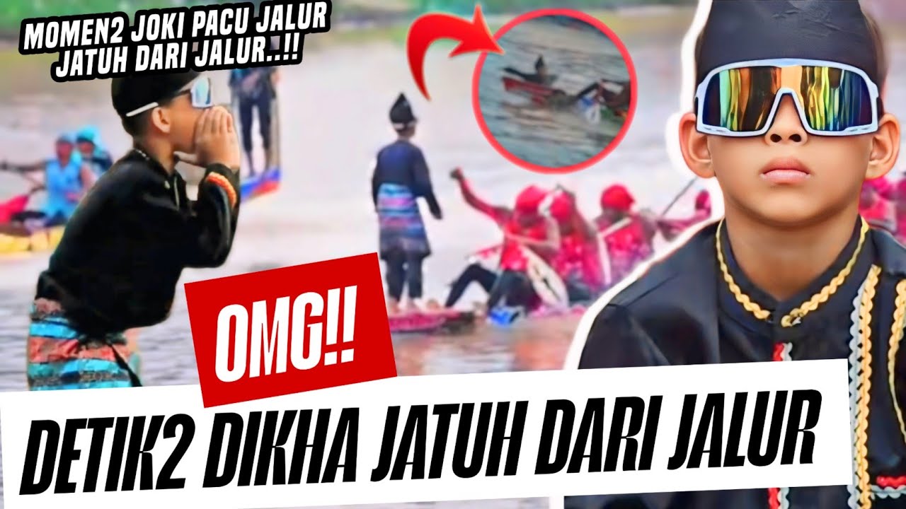 DETIK-DETIK RAYYAN ARKAN DIKHA TERJATUH DARI JALUR!! MOMEN2 TOGAK LUAN TERJATUH DI PACU JALUR