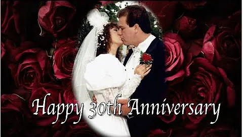 Cheers to 30 Years, John & Charlene!