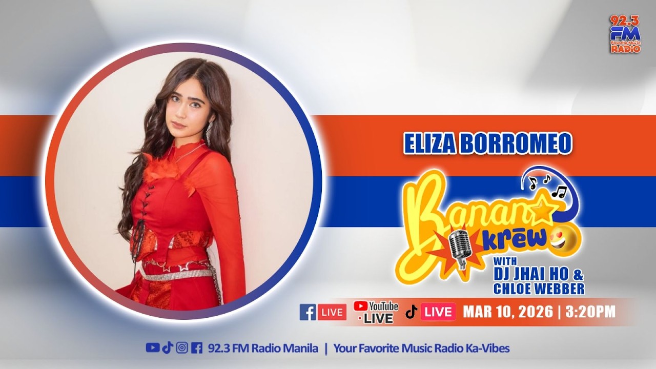 ELIZA BORROMEO sa BANANA KREW | MARCH 10, 2026