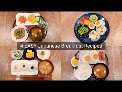 4 EASY Japanese Breakfast Recipes for Beginners