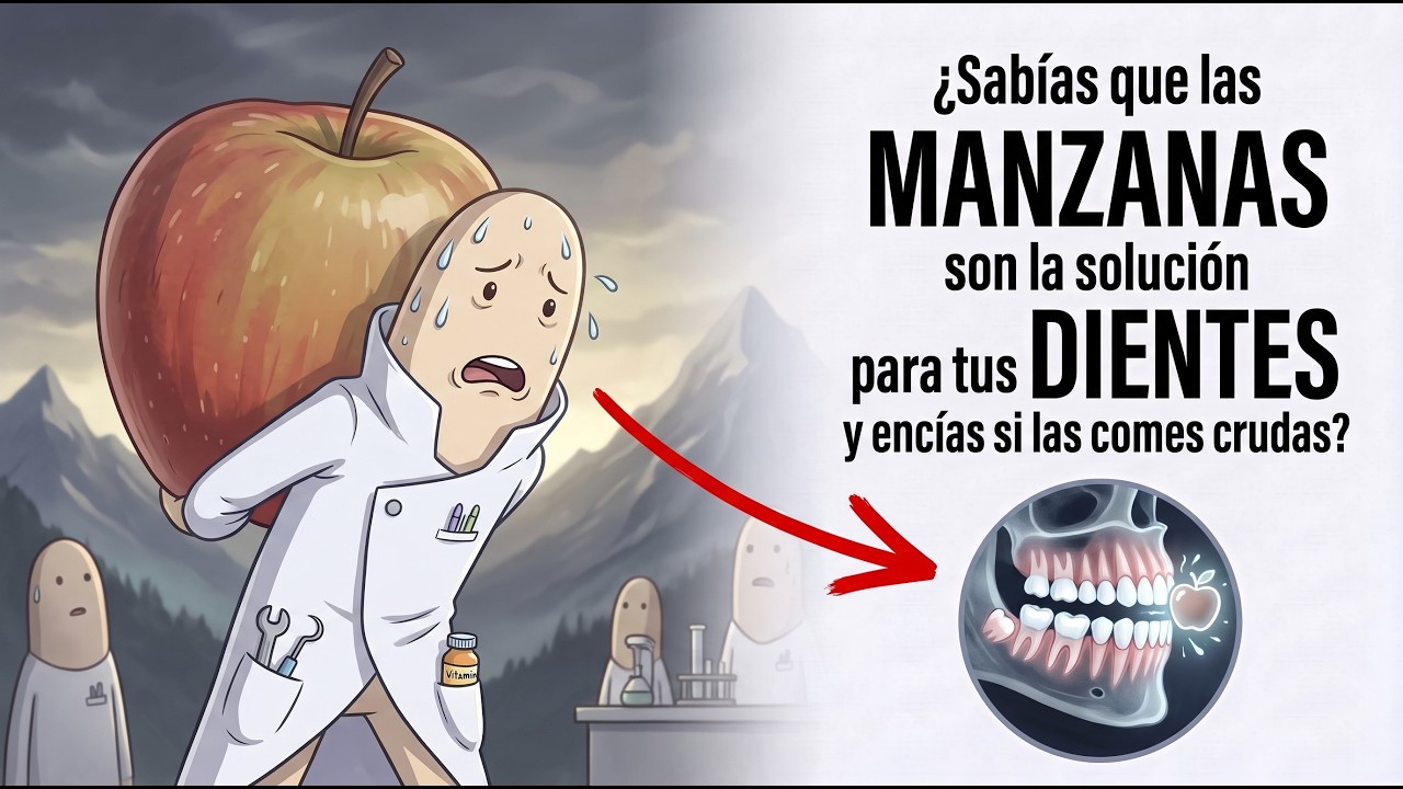 Nadie te lo había dicho: la MANZANA cruda es la solución para tus DIENTES y encías — dale play