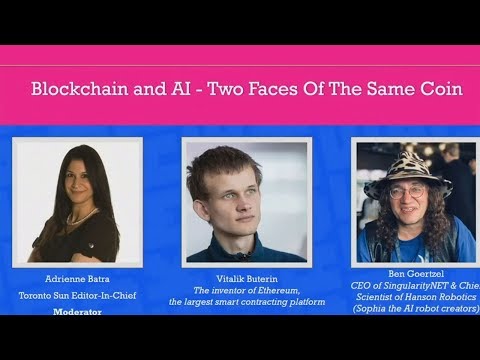 Dr. Ben Goertzel and Vitalik Buterin Discussion at the Crypto Chicks Blockchain & AI conference