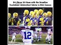 Eric Ebron with Drumline movie Touchdown celebration
