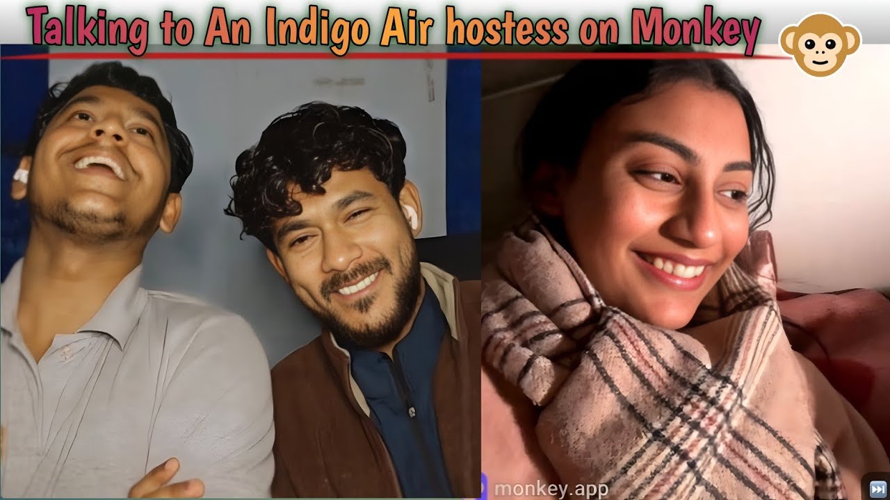 Talking to Air hostess | AJomegle | funny video 