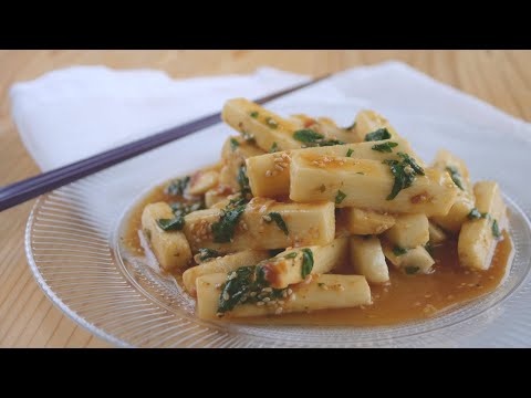 【切って漬けるだけ！長芋と梅と大葉の冷やし漬け】シャキシャキ食感が最高   Japanese yam Pickled