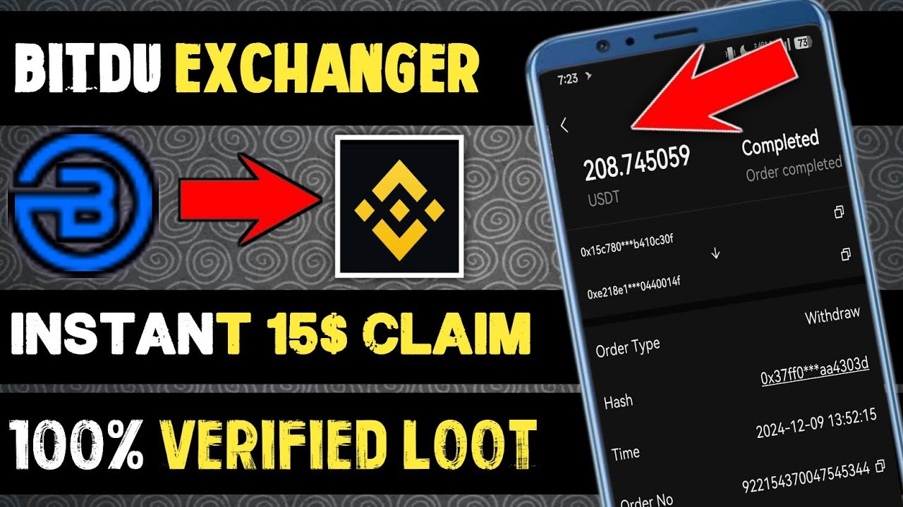 Bitdu Exchanger 15$ future bonus claim instant 200-300 earnings - YouTube