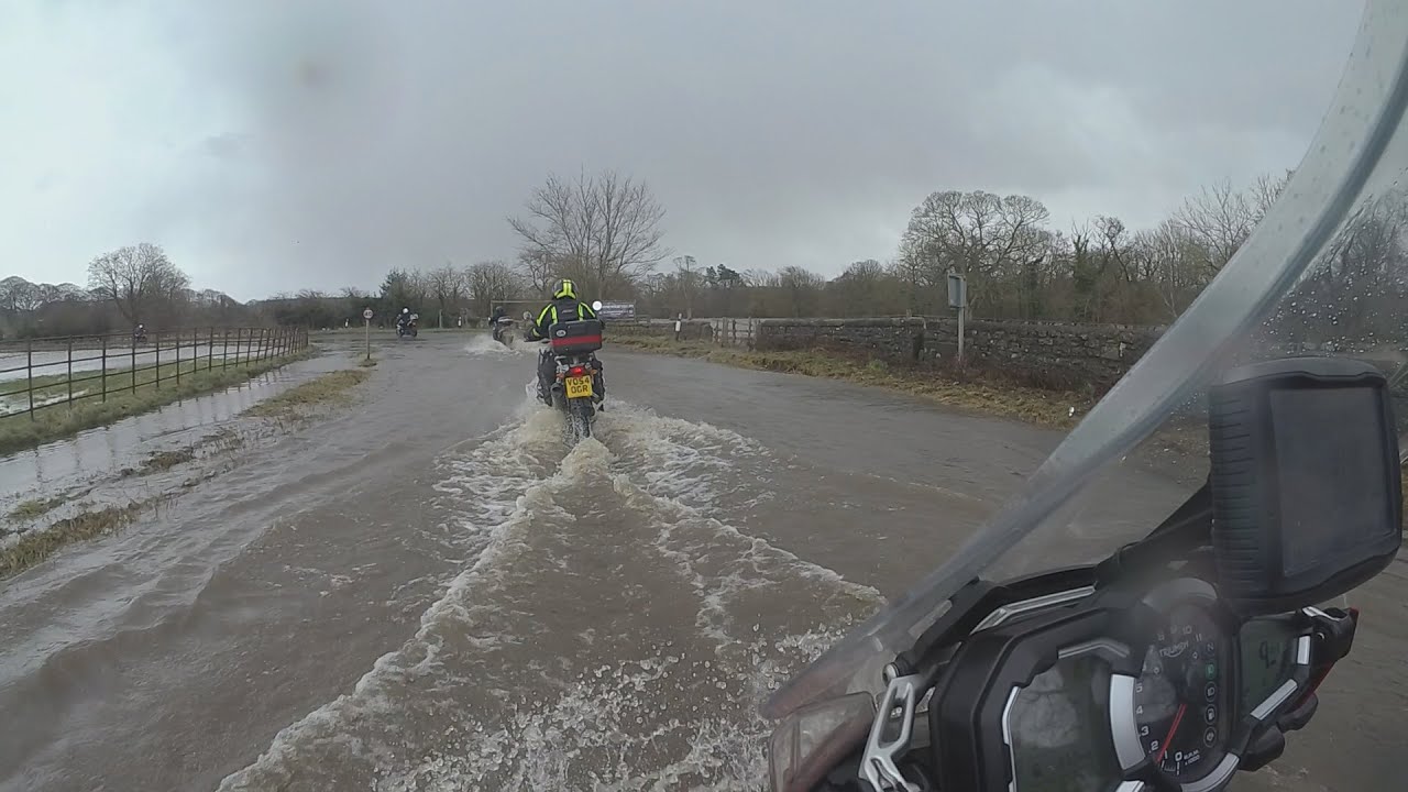Masham, The River Ure has burst it's Banks