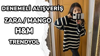 DENEMELİ ALIŞVERİŞ / Zara - H&M - Mango - Trendyol #alışveriş #mağaza  Burcu Baksı by Burcu Baksı 6,509 views 2 years ago 21 minutes