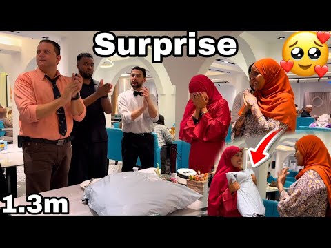 WAAN AMINI WAYE MARKA ARKAY 1.3M 😭SURPRISE QURUX BADAN AYAY II SAMAYSAY FARXADA 1.3M😭❤️