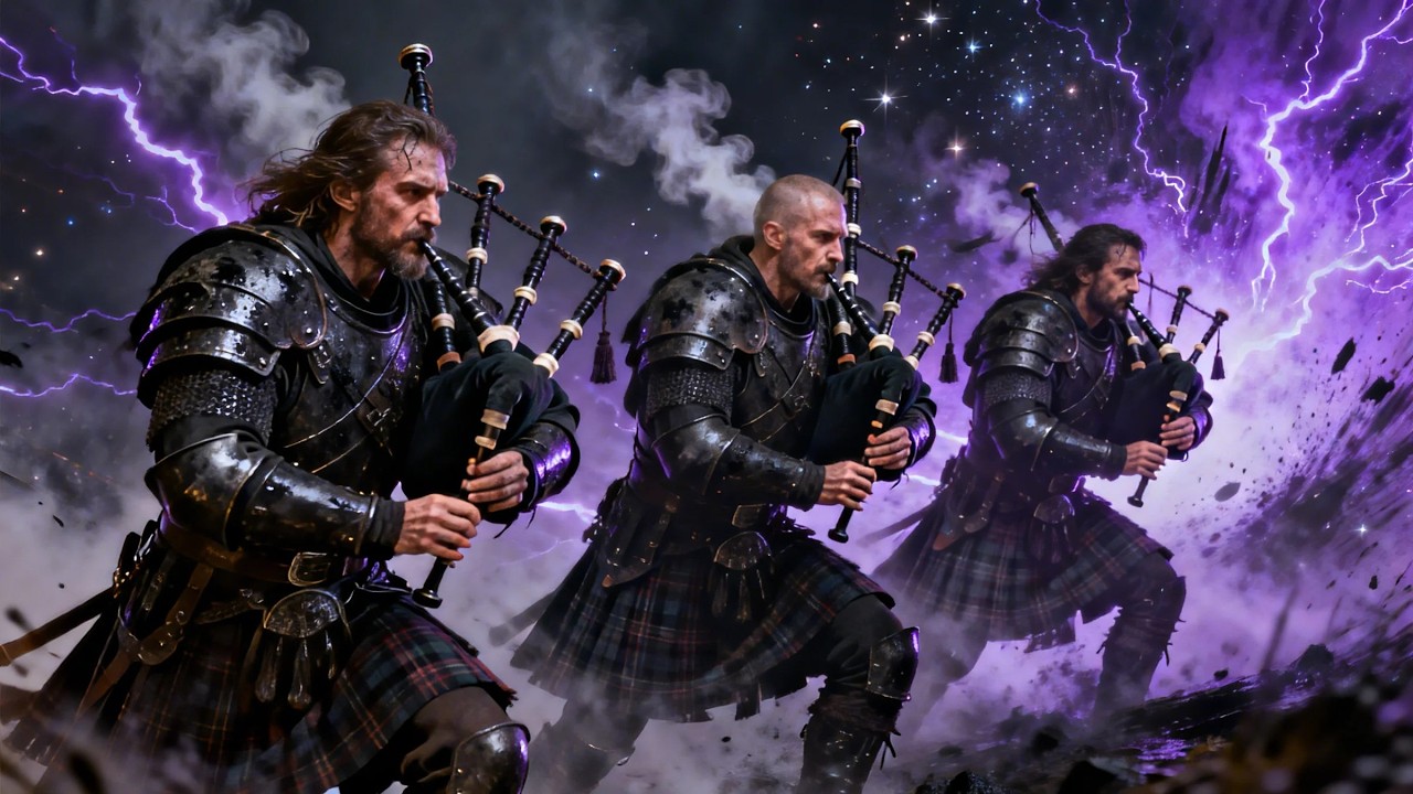 Гнев фиолетовой пустоты — Боевые волынки на свободе