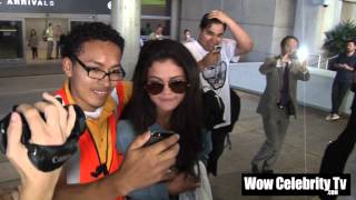 Cara Delevingne and Selena Gomez spotted at LAX Airport