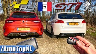 2019 Renault Megane RS vs Peugeot 308 GTi REVIEW POV Test Drive on AUTOBAHN & ROAD by AutoTopNL