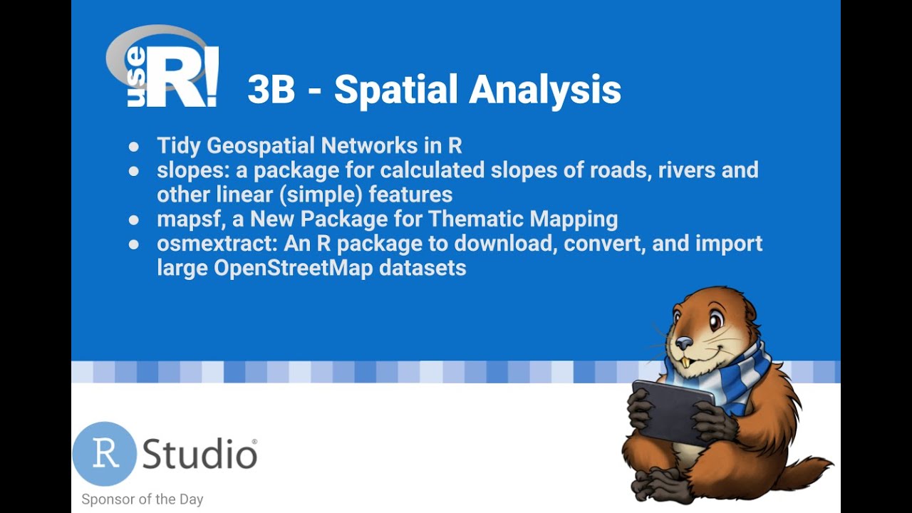 Session 3B - Spatial Analysis - YouTube