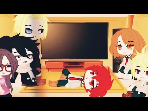 $$ Mha/bnha react to Deku Afton Au||Fnaf4 bullies being idiots *5 Ep. 2/2 $$